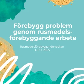 rusmedelsforebyggande veckan