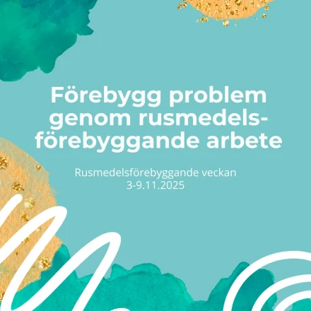 rusmedelsforebyggande veckan